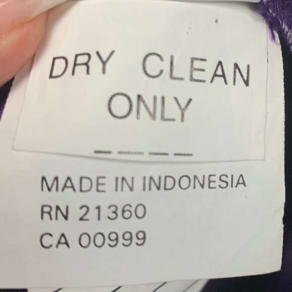 Mori Lee Madeline Gardiner Purple Satin Midi Evening Gown 5/6 Spaghetti Straps - Picture 11 of 12